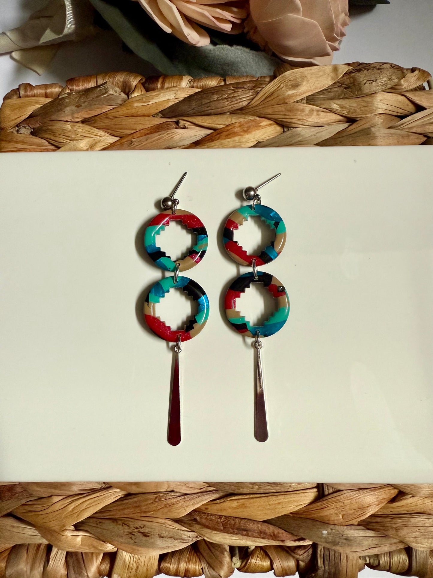 10 Serape Dangle
