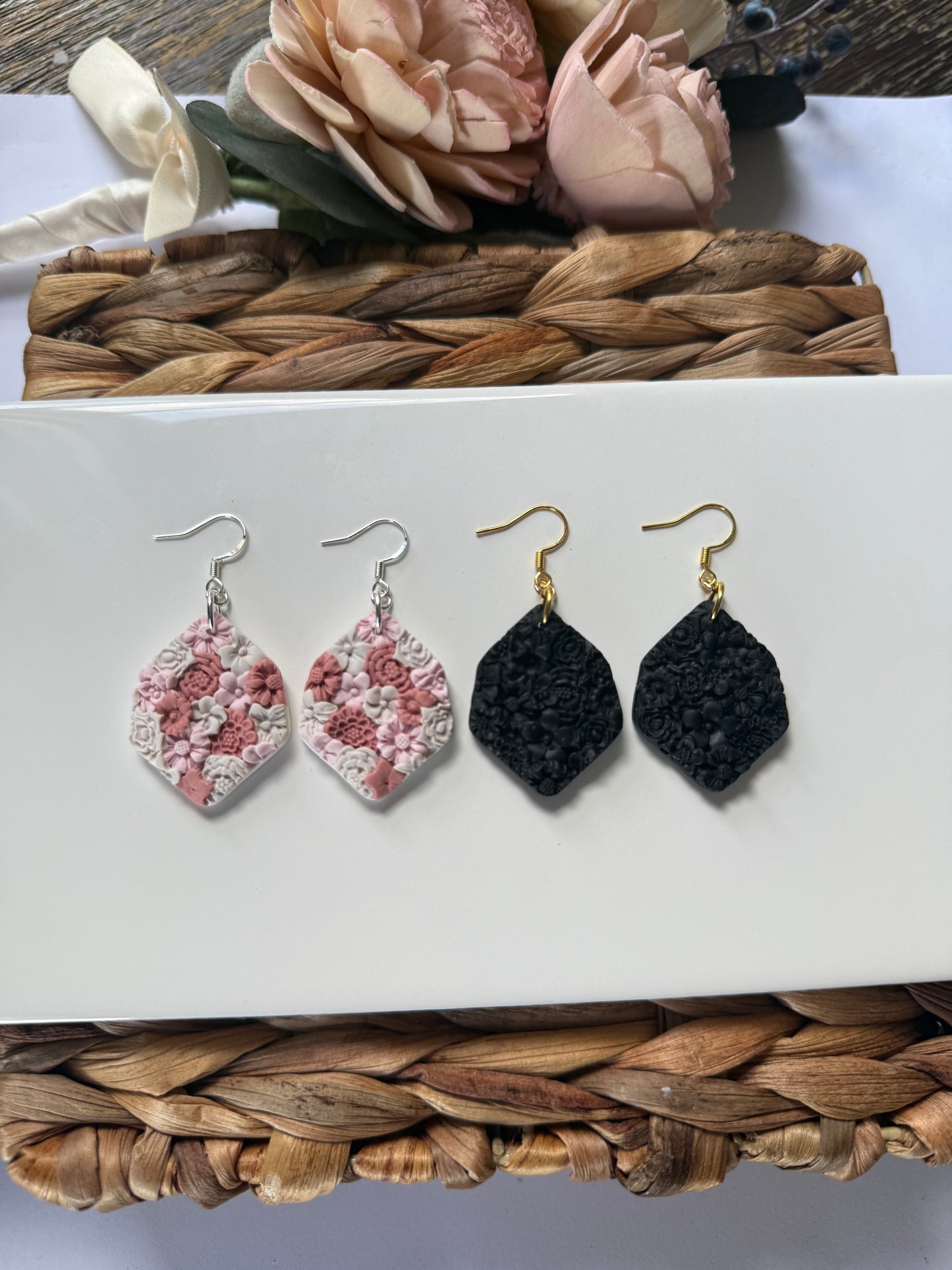 Signature Floral Diamond Dangle