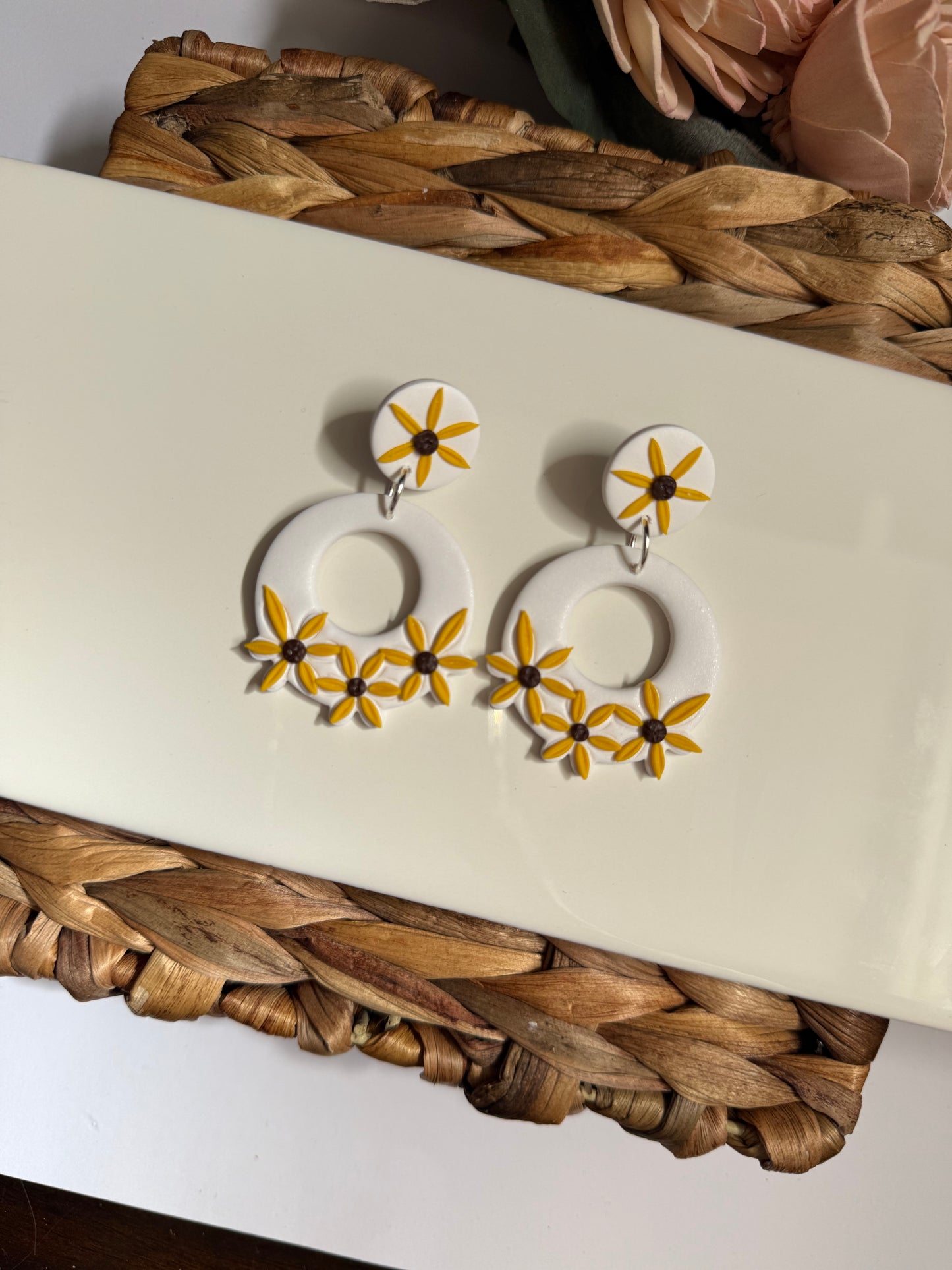 Statement Sunflower Dangle