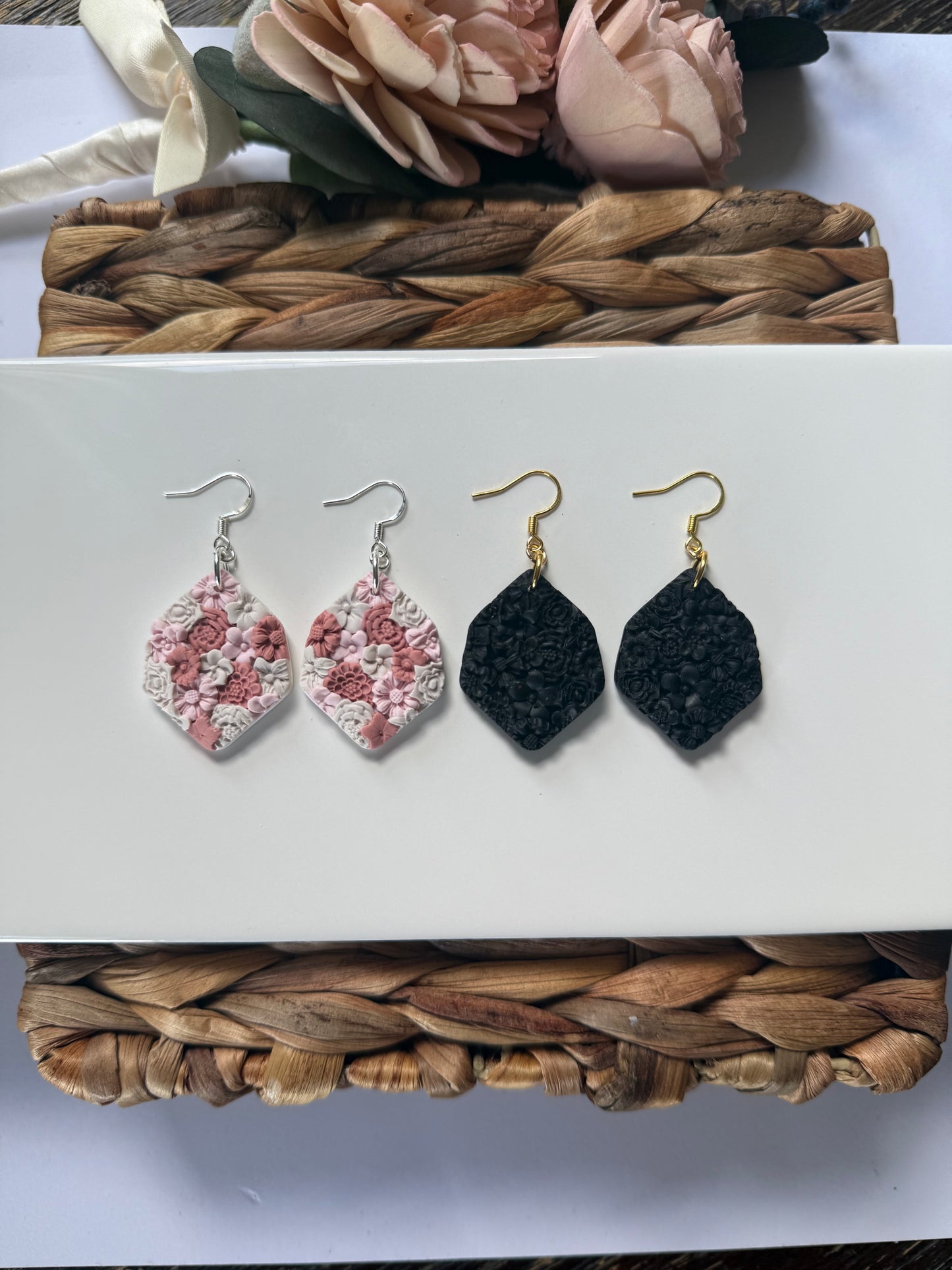 Signature Floral Diamond Dangle