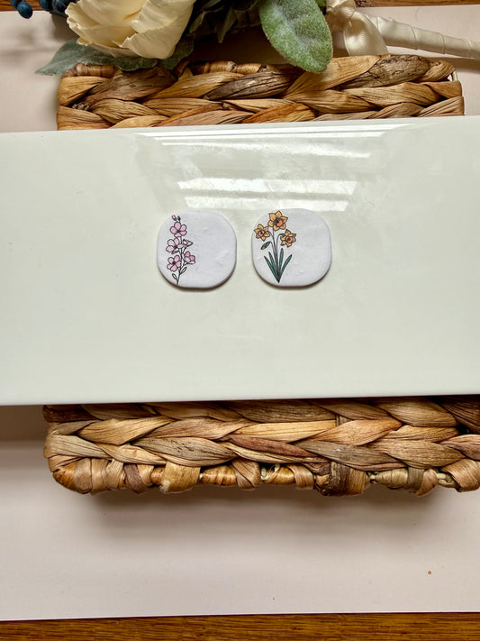 March Birth Flower Magnet