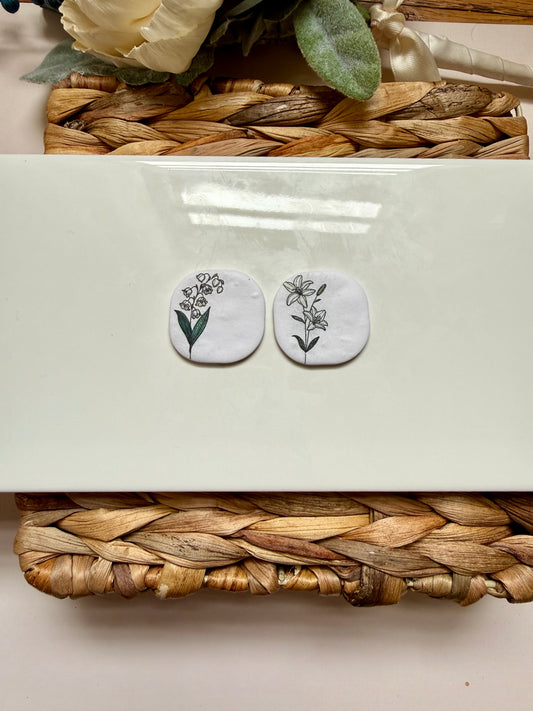 May Birth Flower Magnet