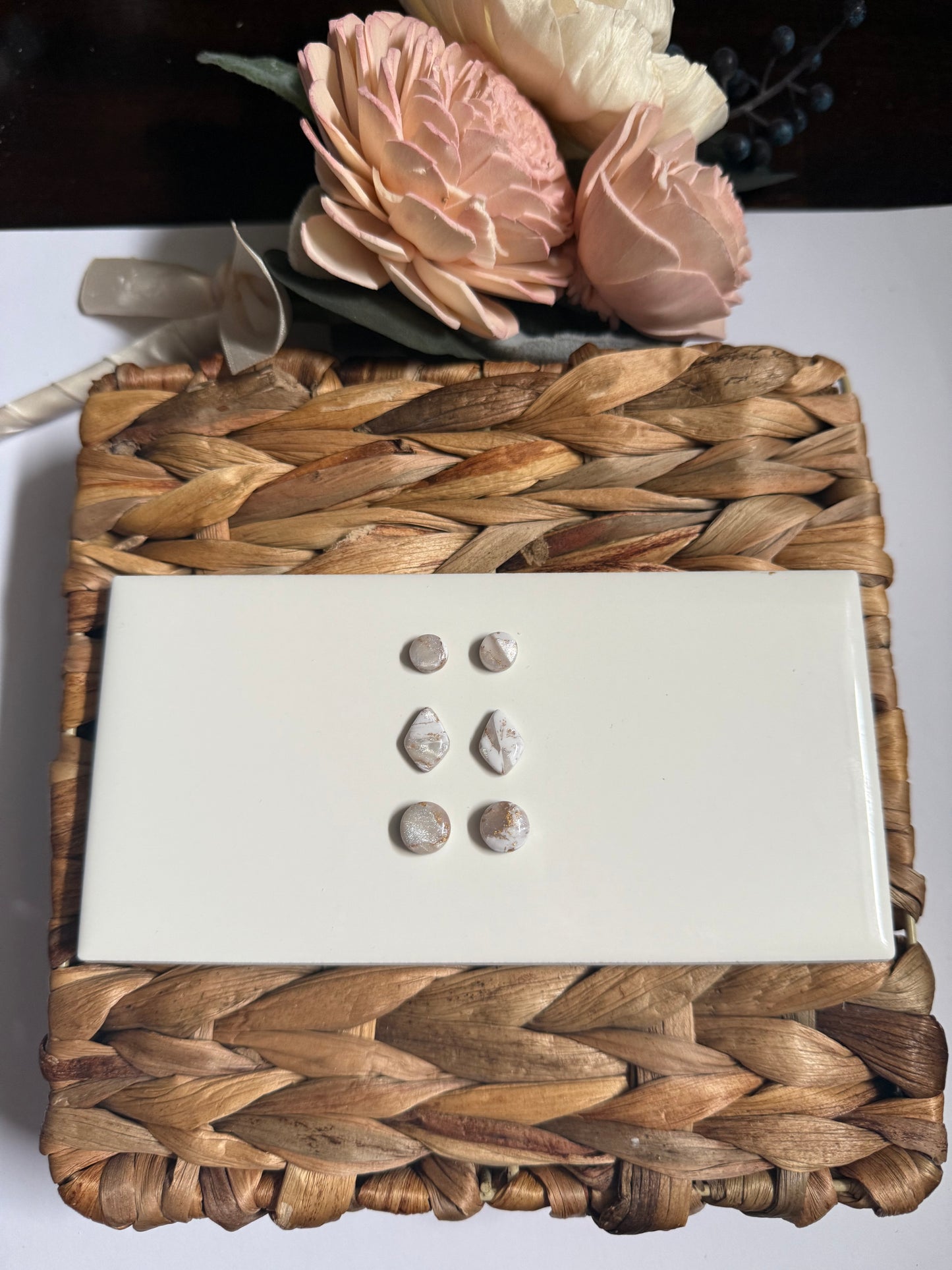 Signature Marble Stud Pack