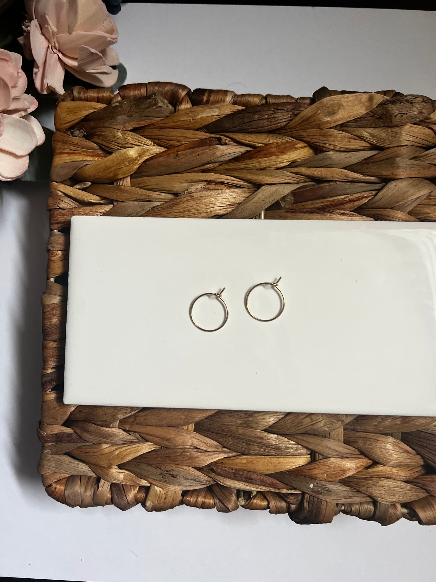 Charm Bar Earring Hoop