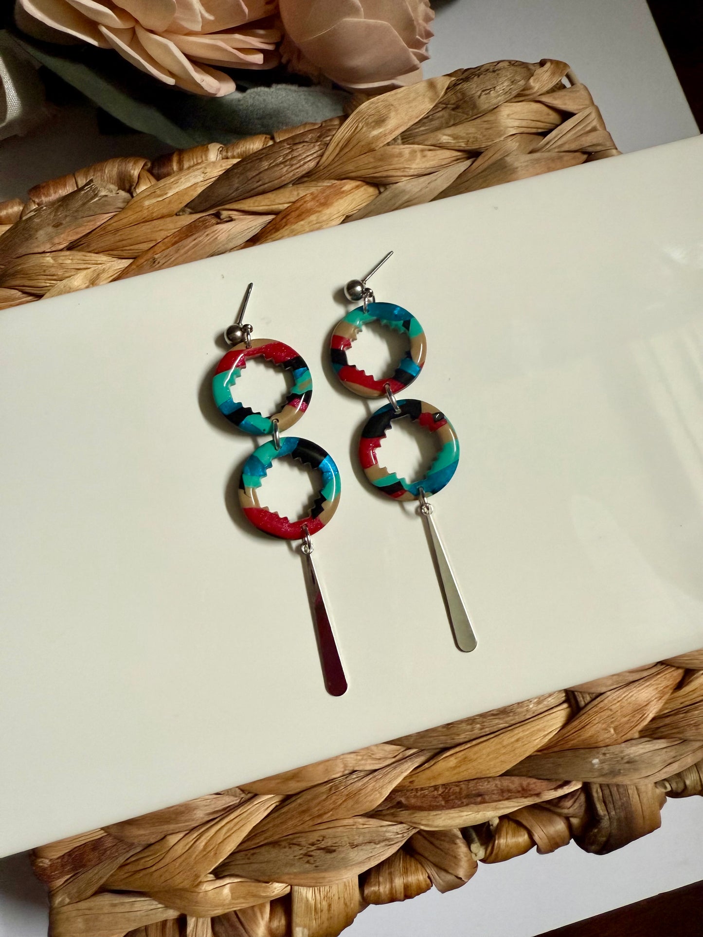 10 Serape Dangle
