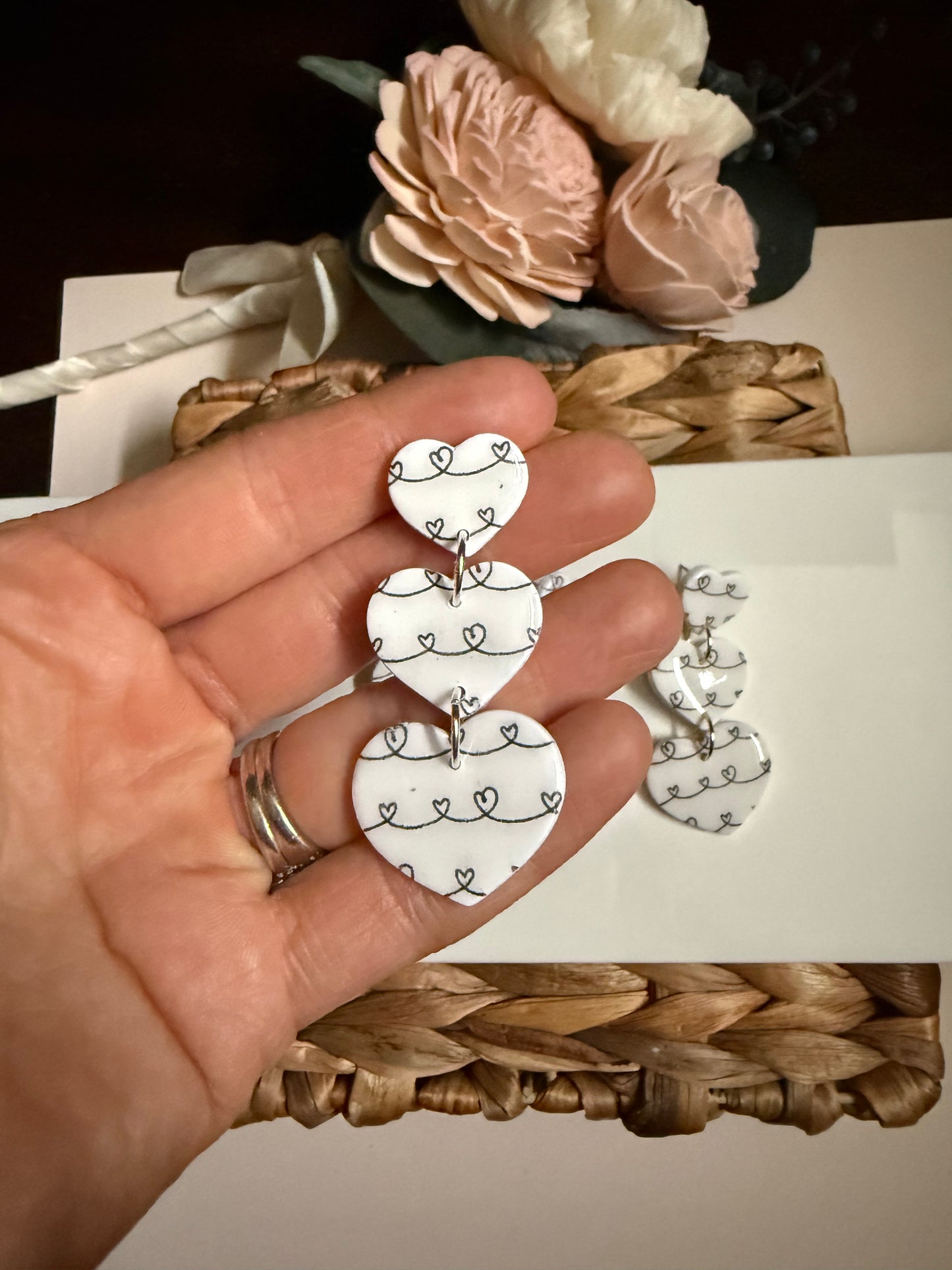 Tiered Heart Dangle
