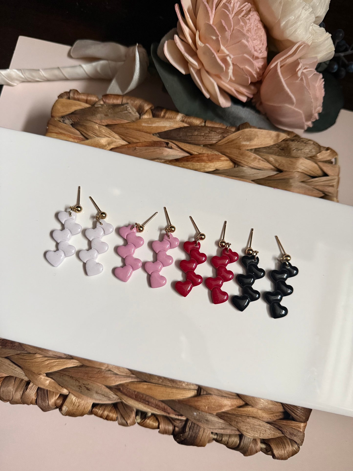 Tiered Heart Dangle