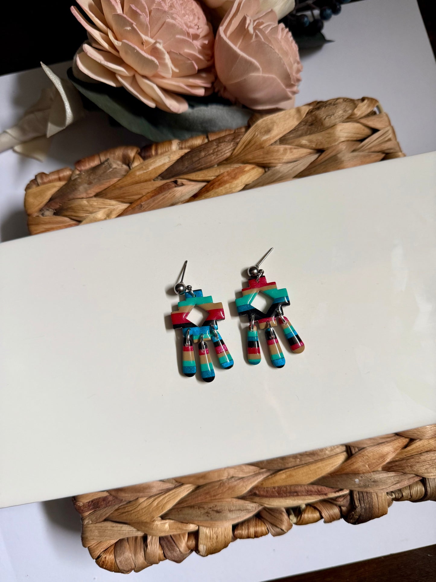19 Serape Dangle