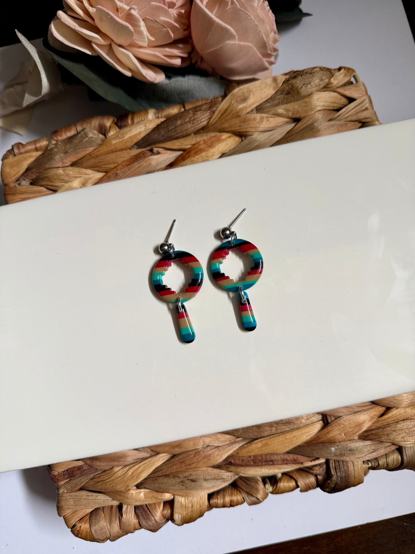 17 Serape Dangle