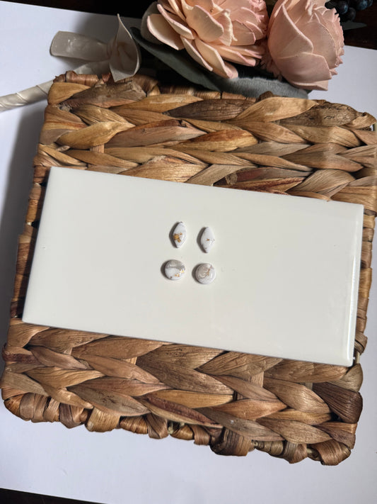 Signature Marble Stud Pack