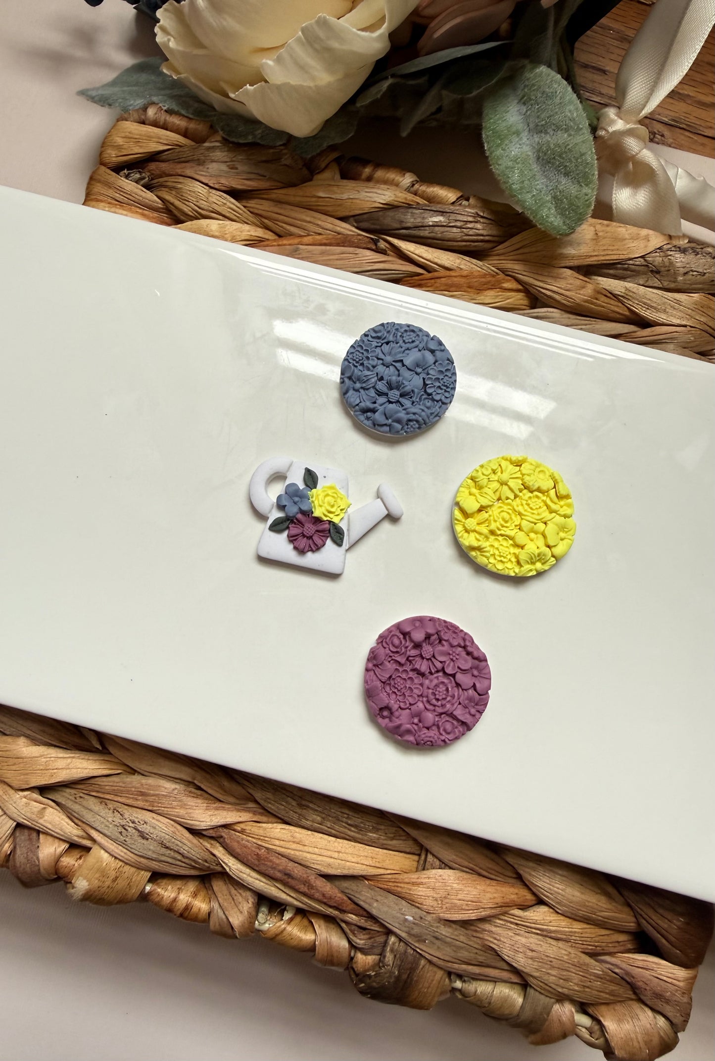 Signature Floral Magnets