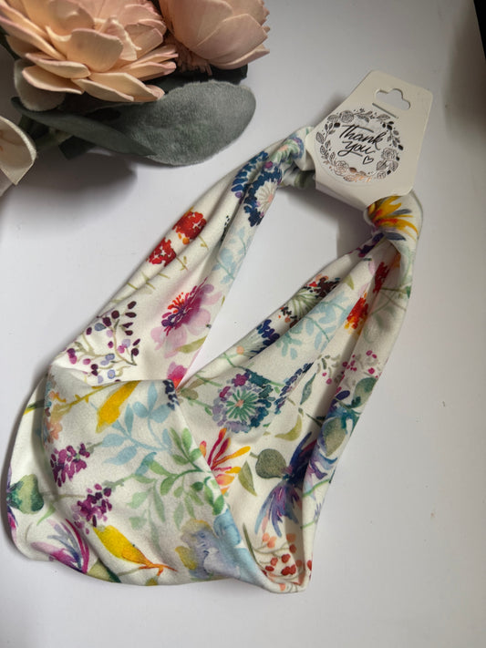 Vibrant Floral Headband