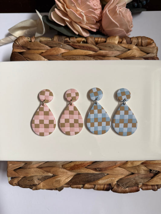 Statement Gingham Dangle