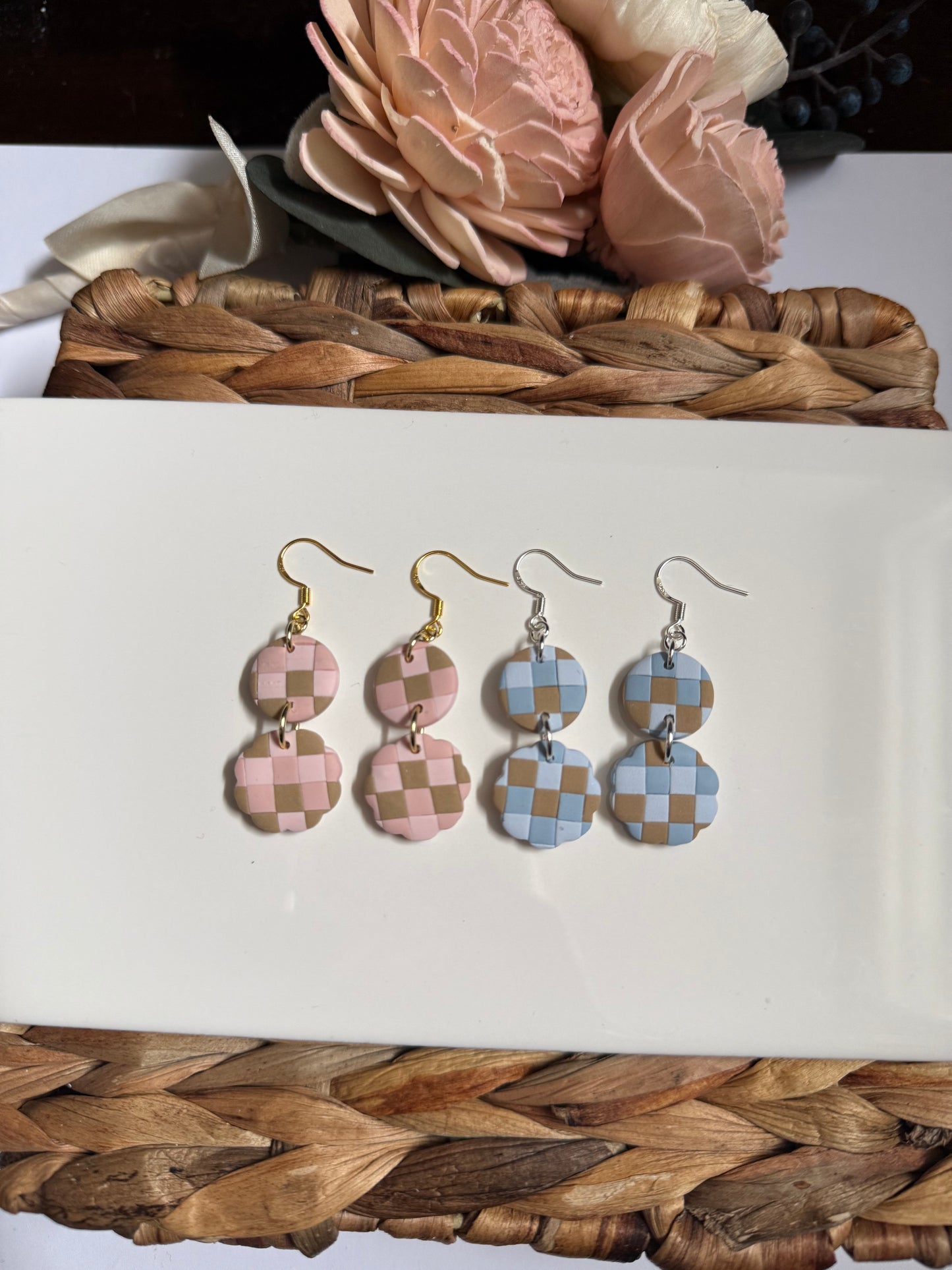 Dainty Gingham Dangle