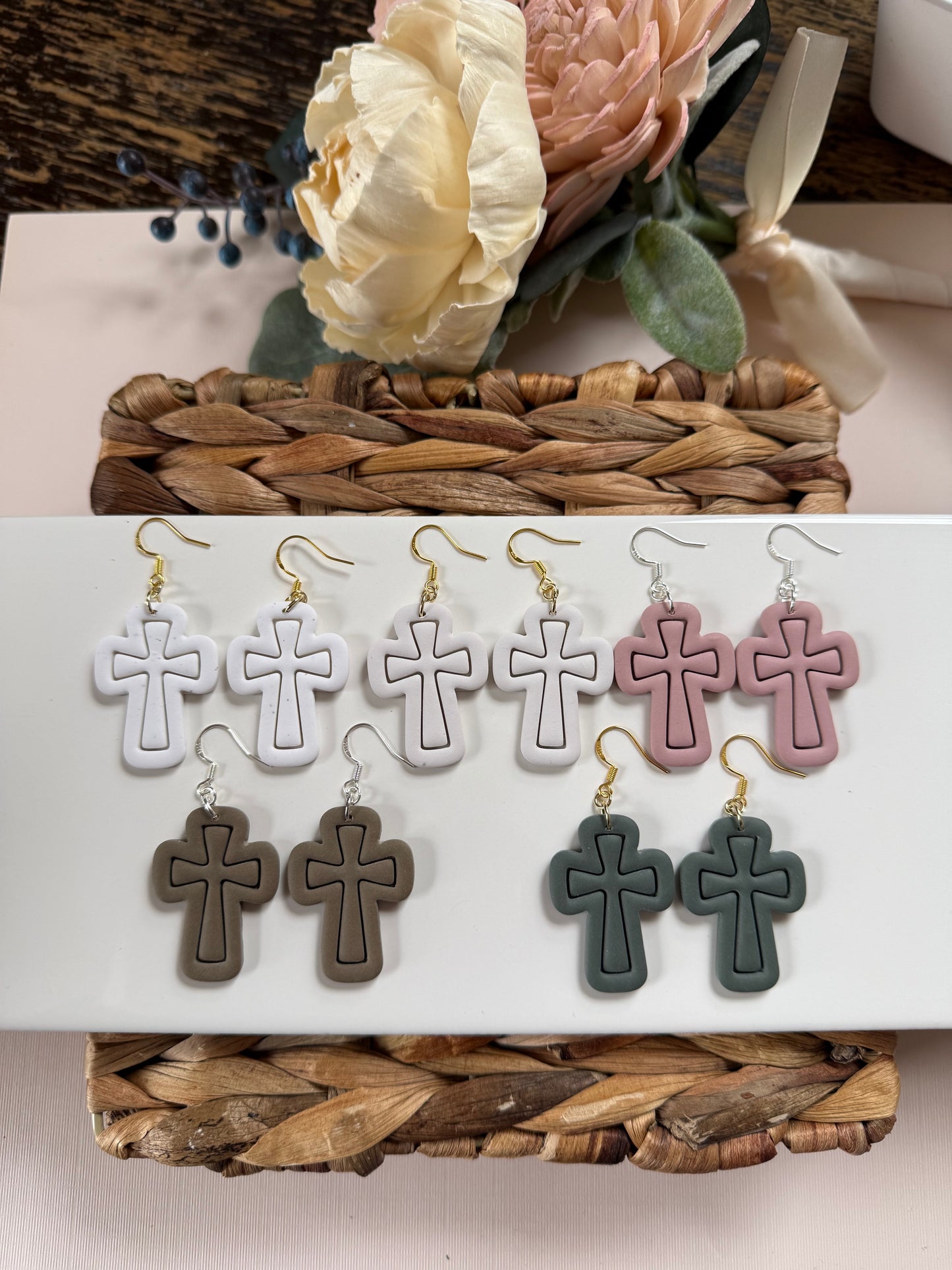 Boho Cross Dangle