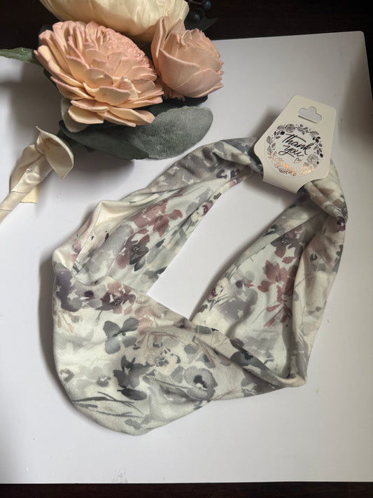 Muted Floral Headband