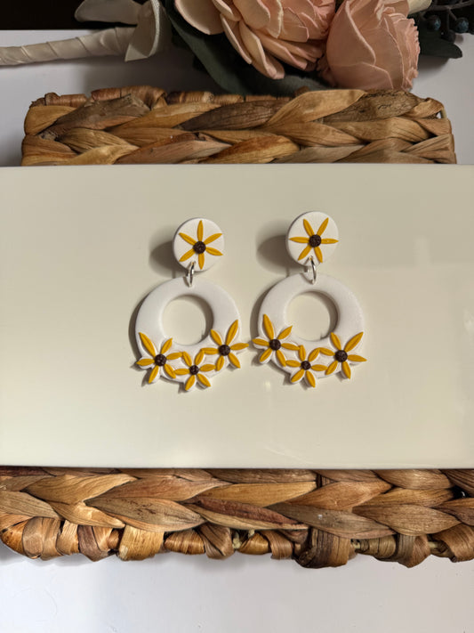 Statement Sunflower Dangle