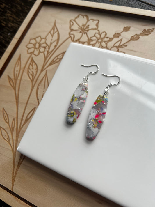 Vibrant Marble Dangle