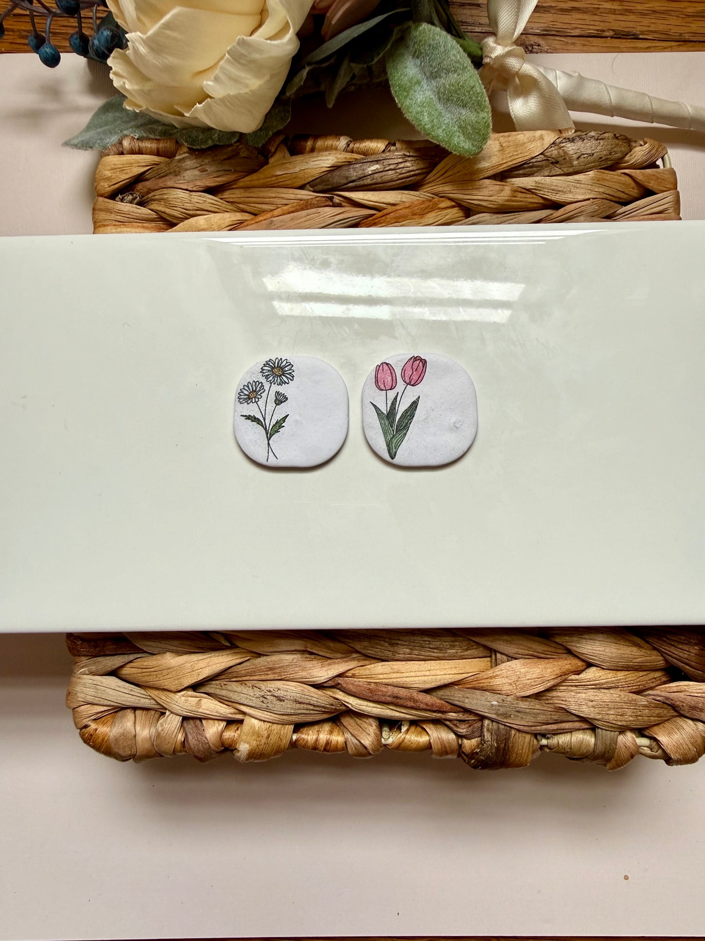 April Birth Flower Magnet