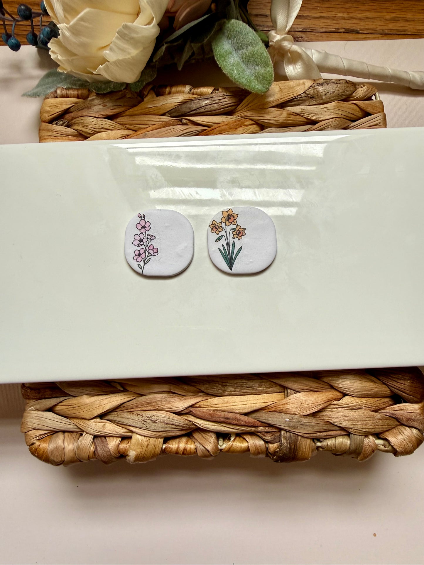 March Birth Flower Magnet