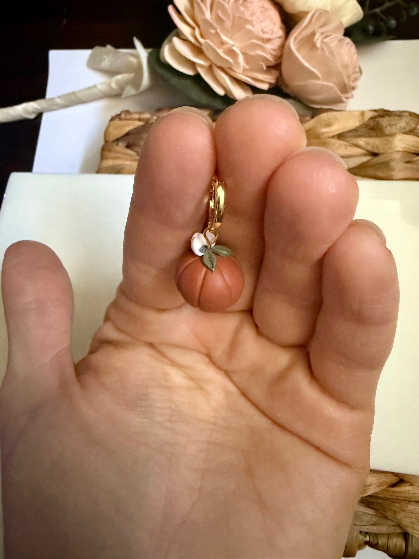 Pre-Order Floral Pumpkin Huggies