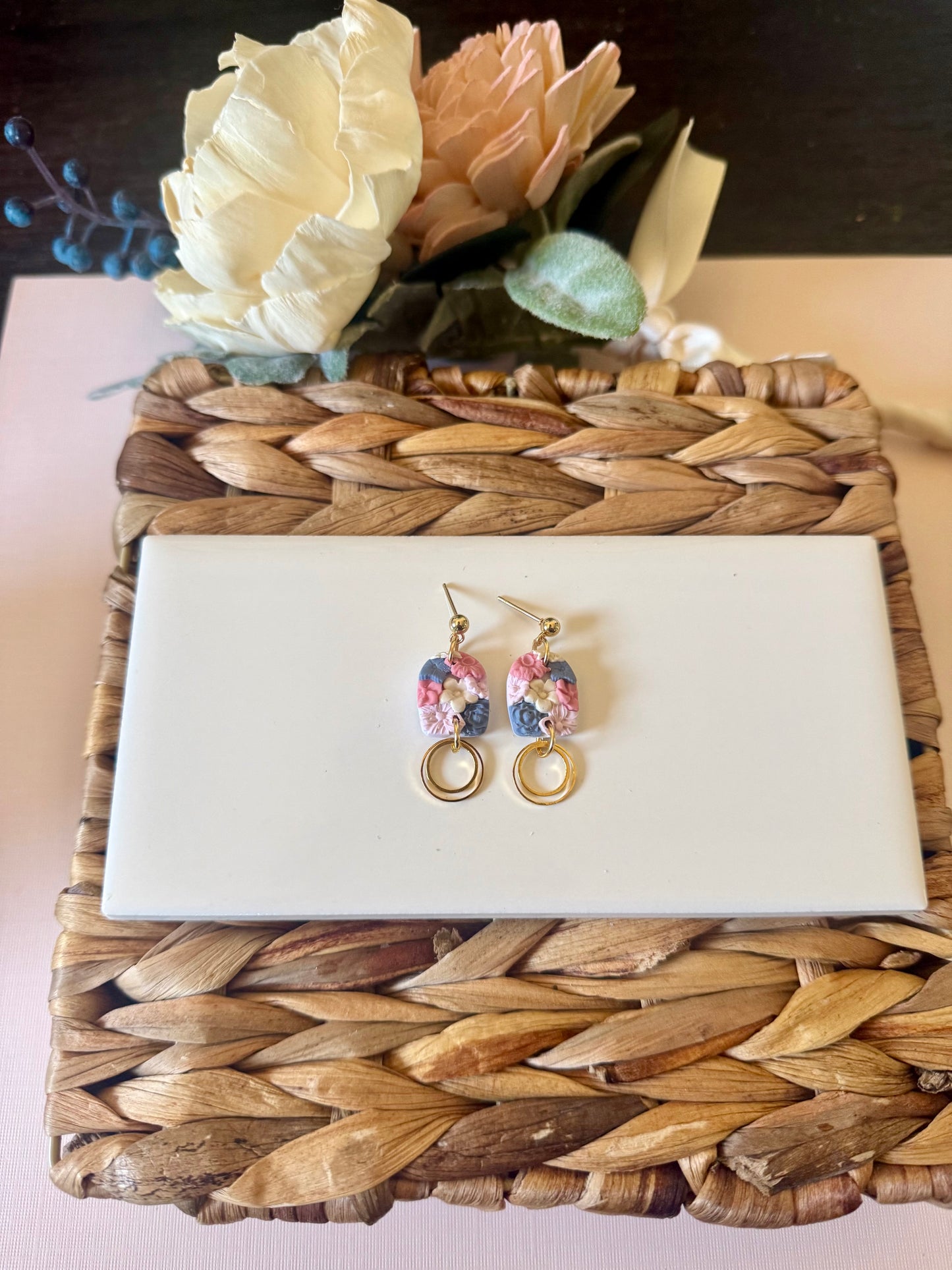 Dainty Signature Floral Dangle