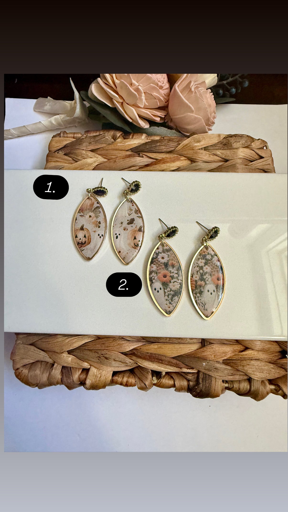 Statement Halloween Dangle