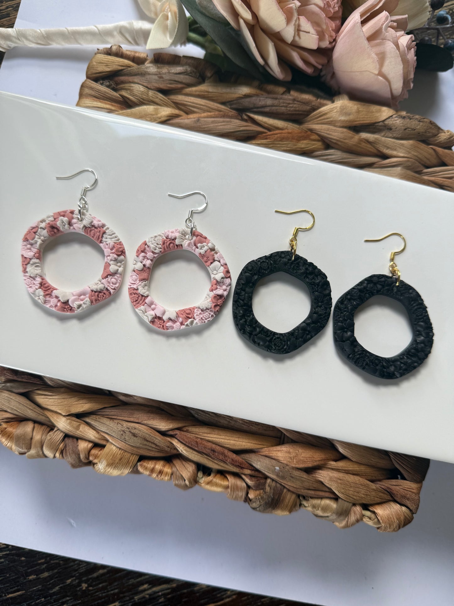Signature Floral Statement Dangle