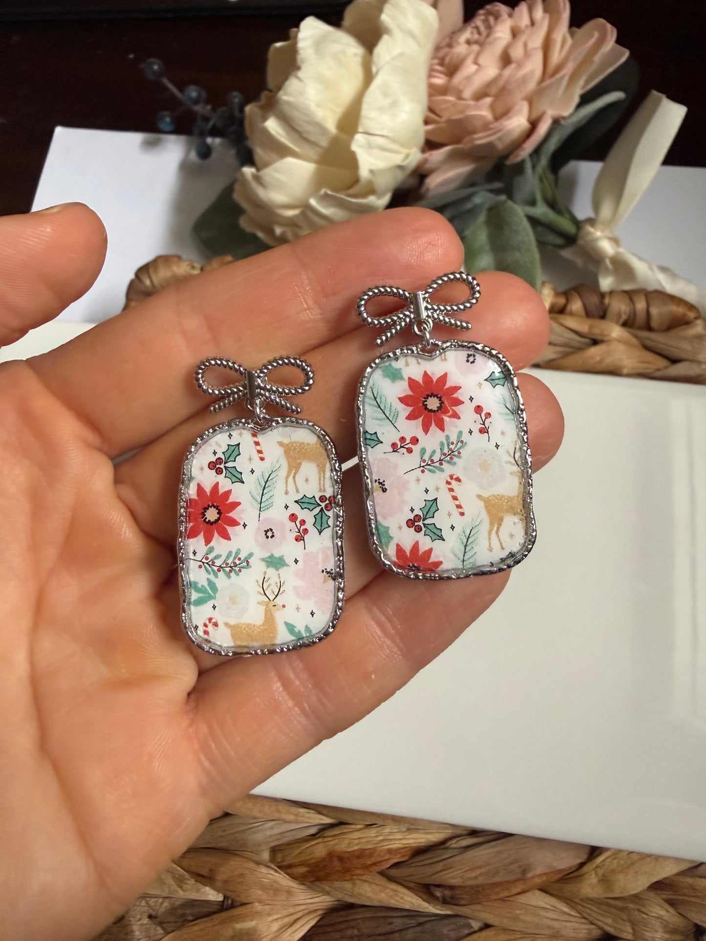 Statement Christmas Dangle