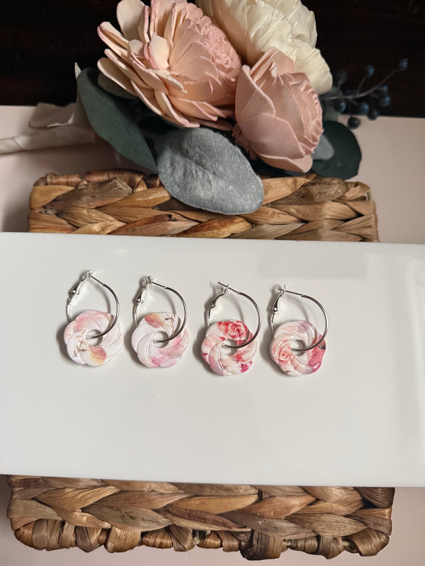 Floral Hoops