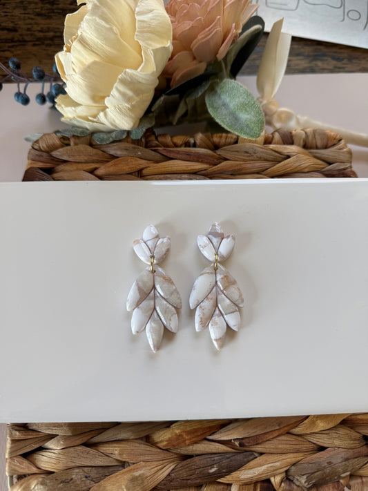 Statement Marble Dangle