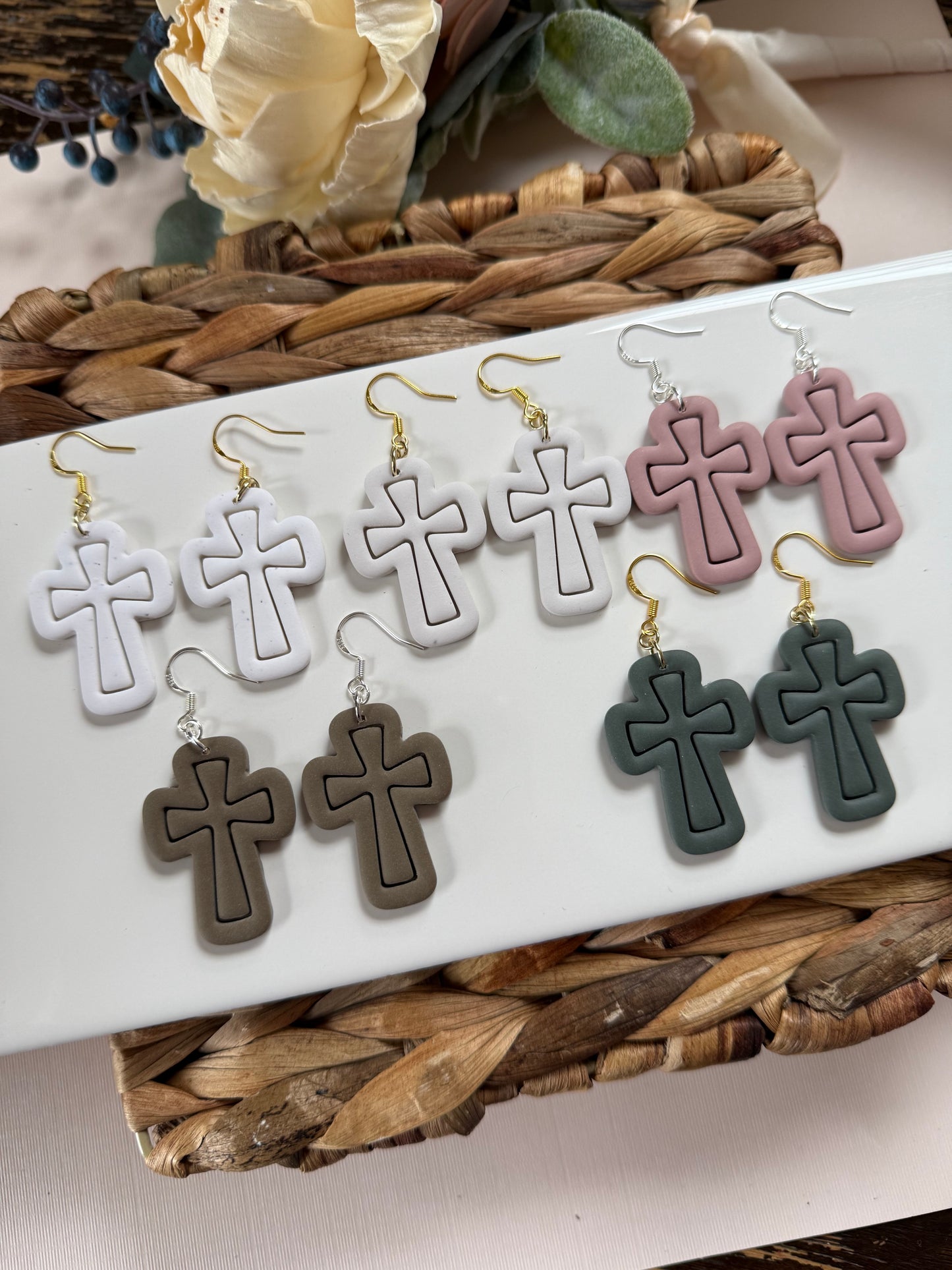Boho Cross Dangle