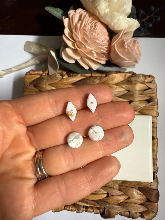 Signature Marble Stud Pack