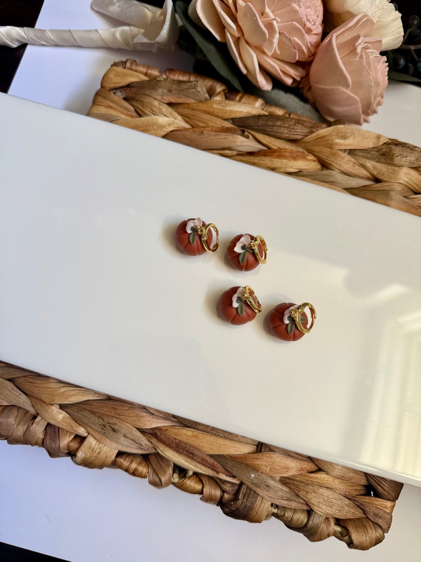 Pre-Order Floral Pumpkin Huggies