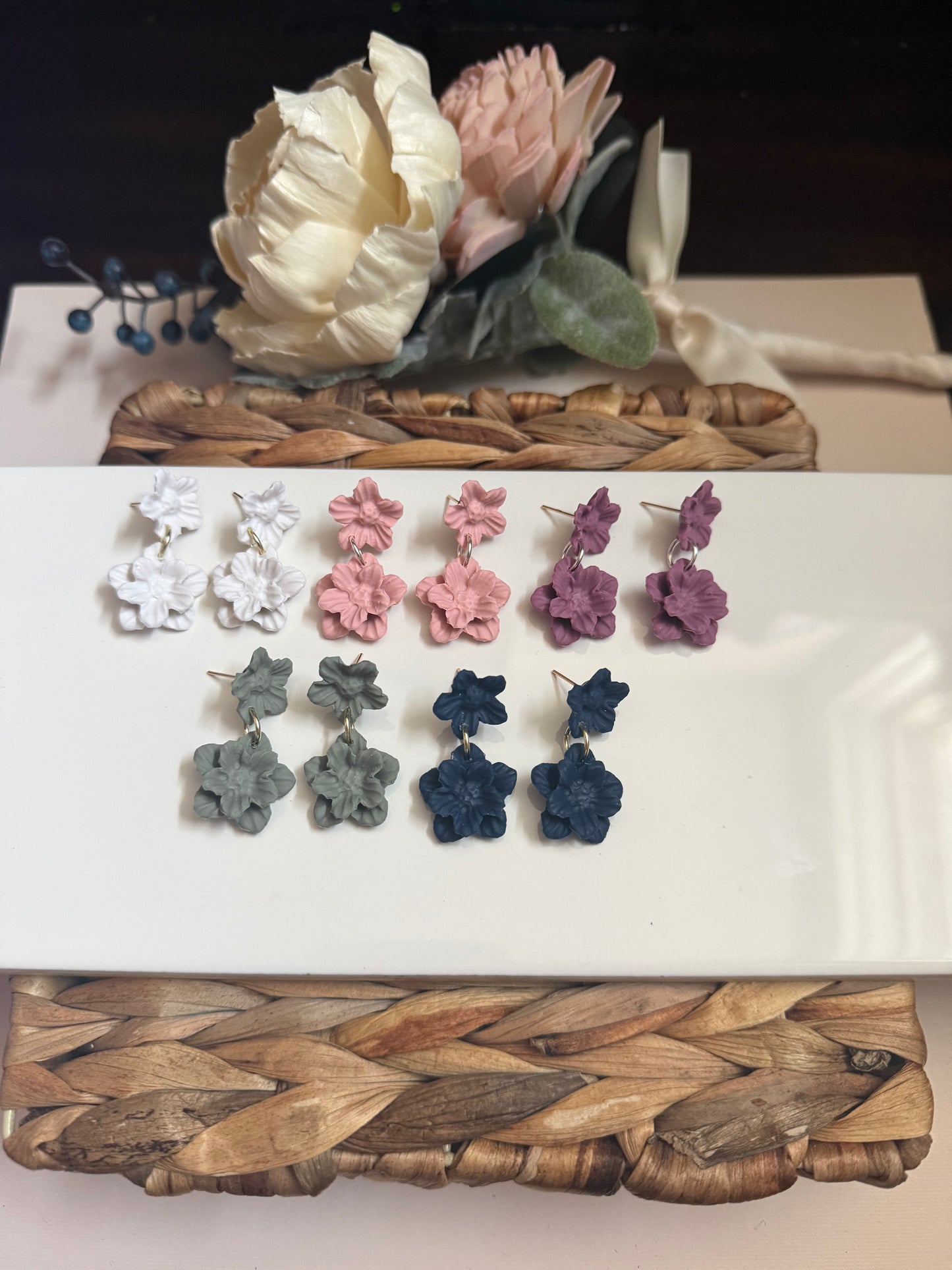 Small Floral Dangle