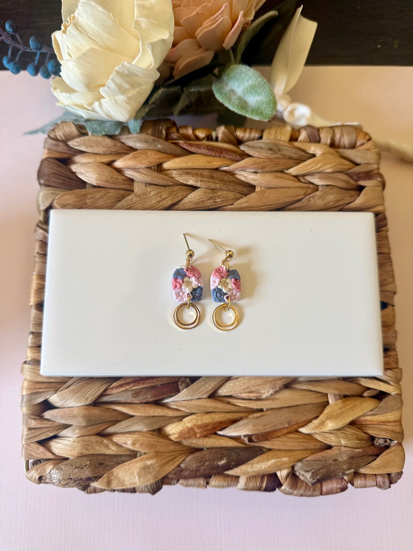 Dainty Signature Floral Dangle