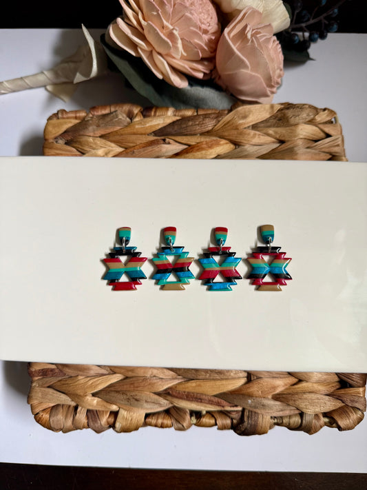 18 Serape Dangle