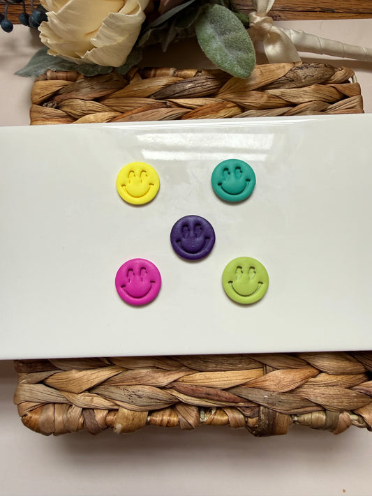 Lightening Smiley Magnets