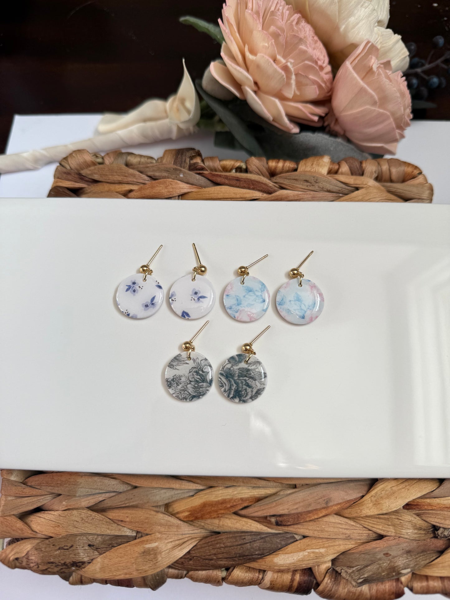 Dainty Floral Dangle