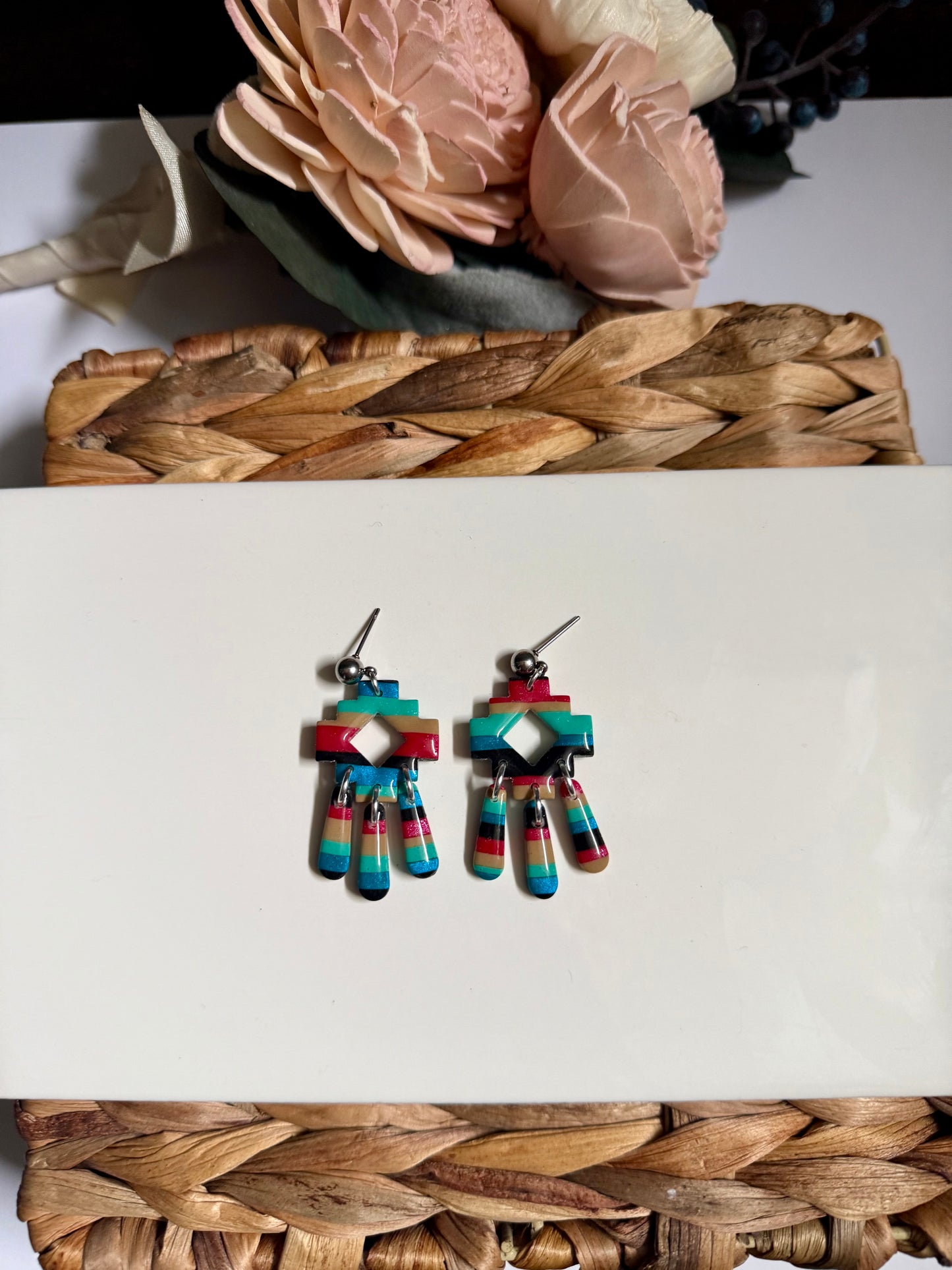 19 Serape Dangle