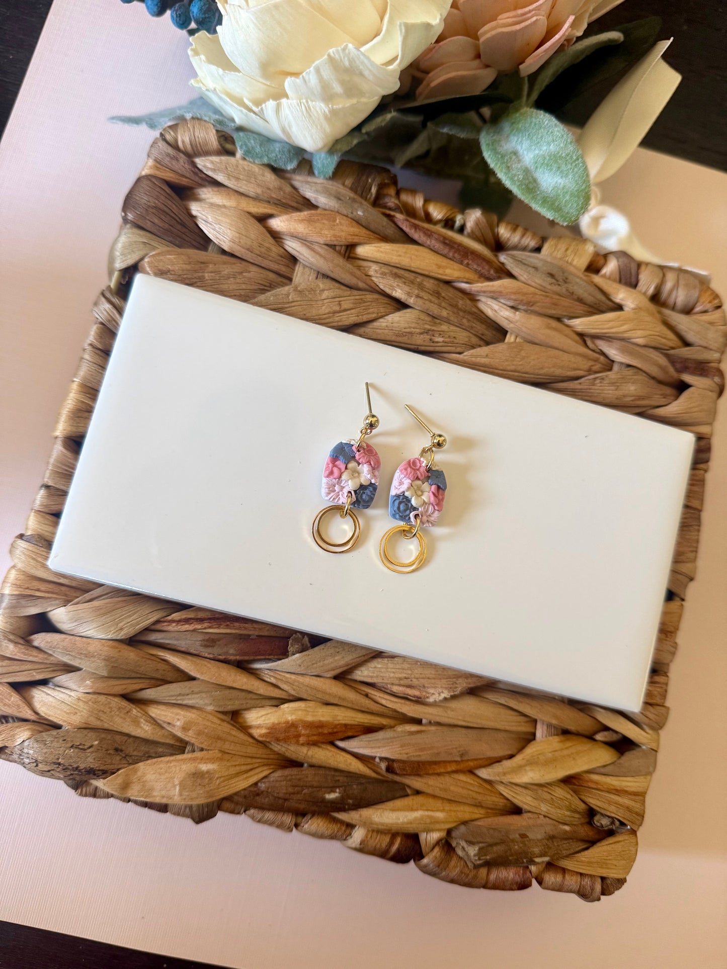 Dainty Signature Floral Dangle