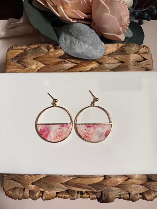 Bezzle Statement Floral Dangle