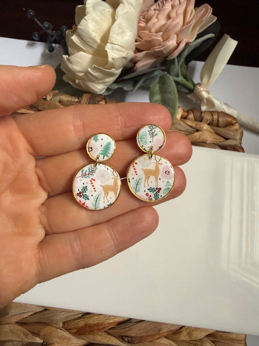 Gold Christmas Dangle