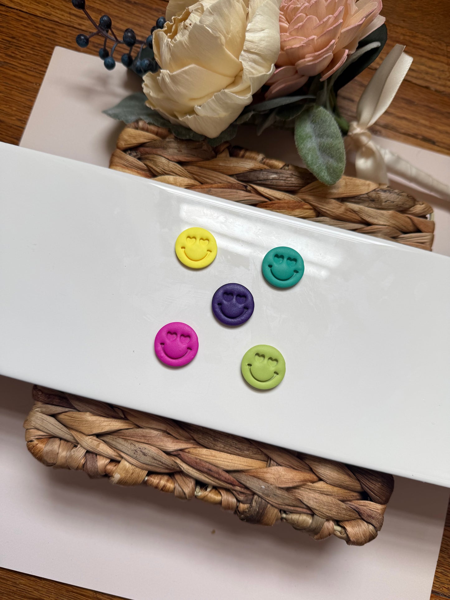 Heart Smiley Magnets
