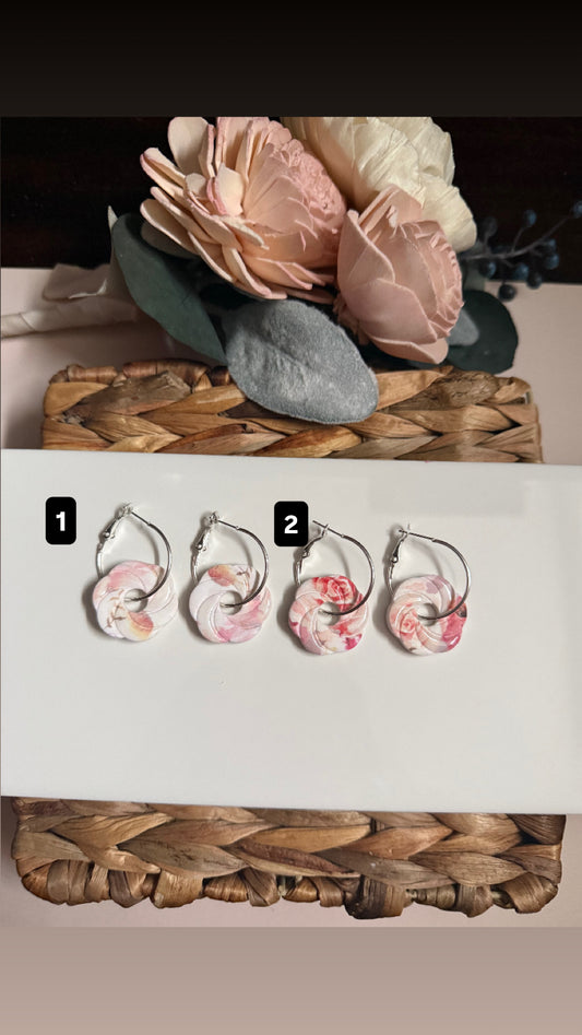 Floral Hoops