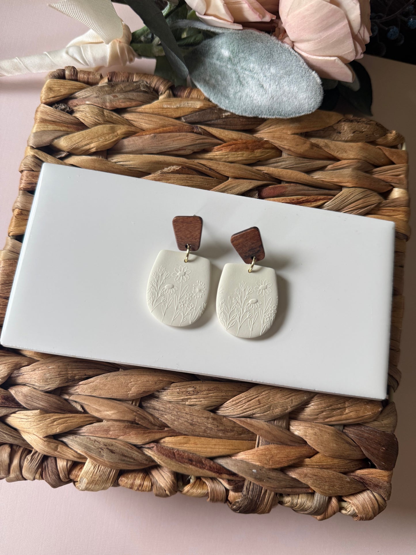 Boho Floral Dangle