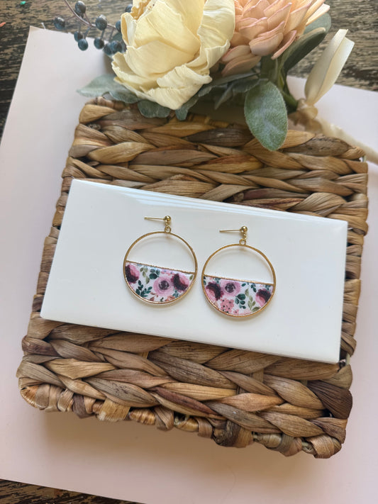 Statement Floral Dangle