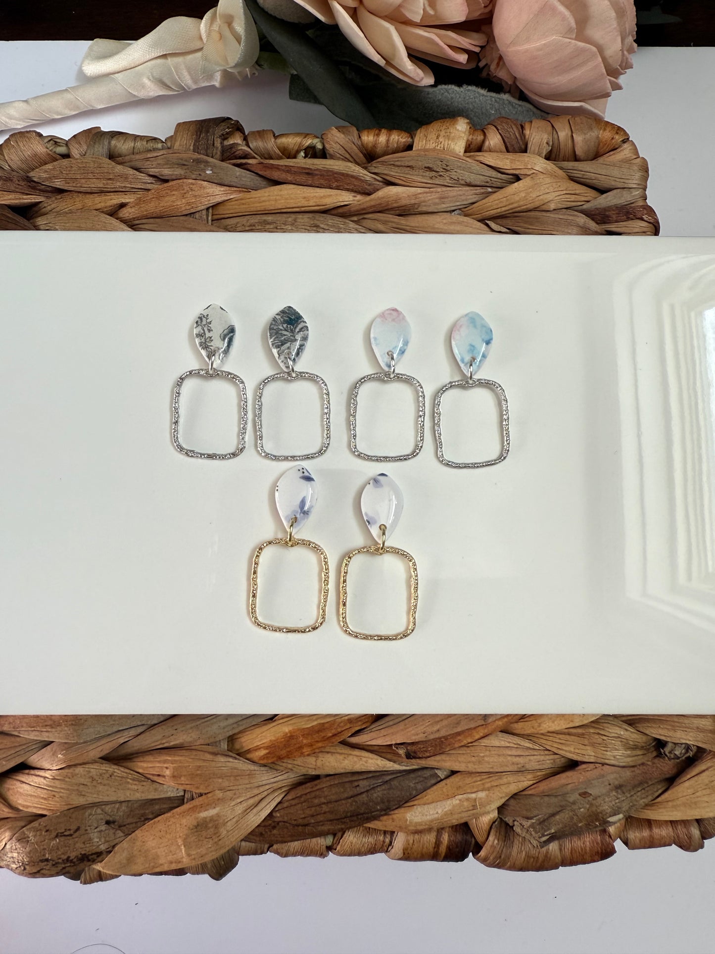 Dainty Floral Dangle