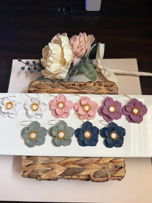 Statement Floral Dangle