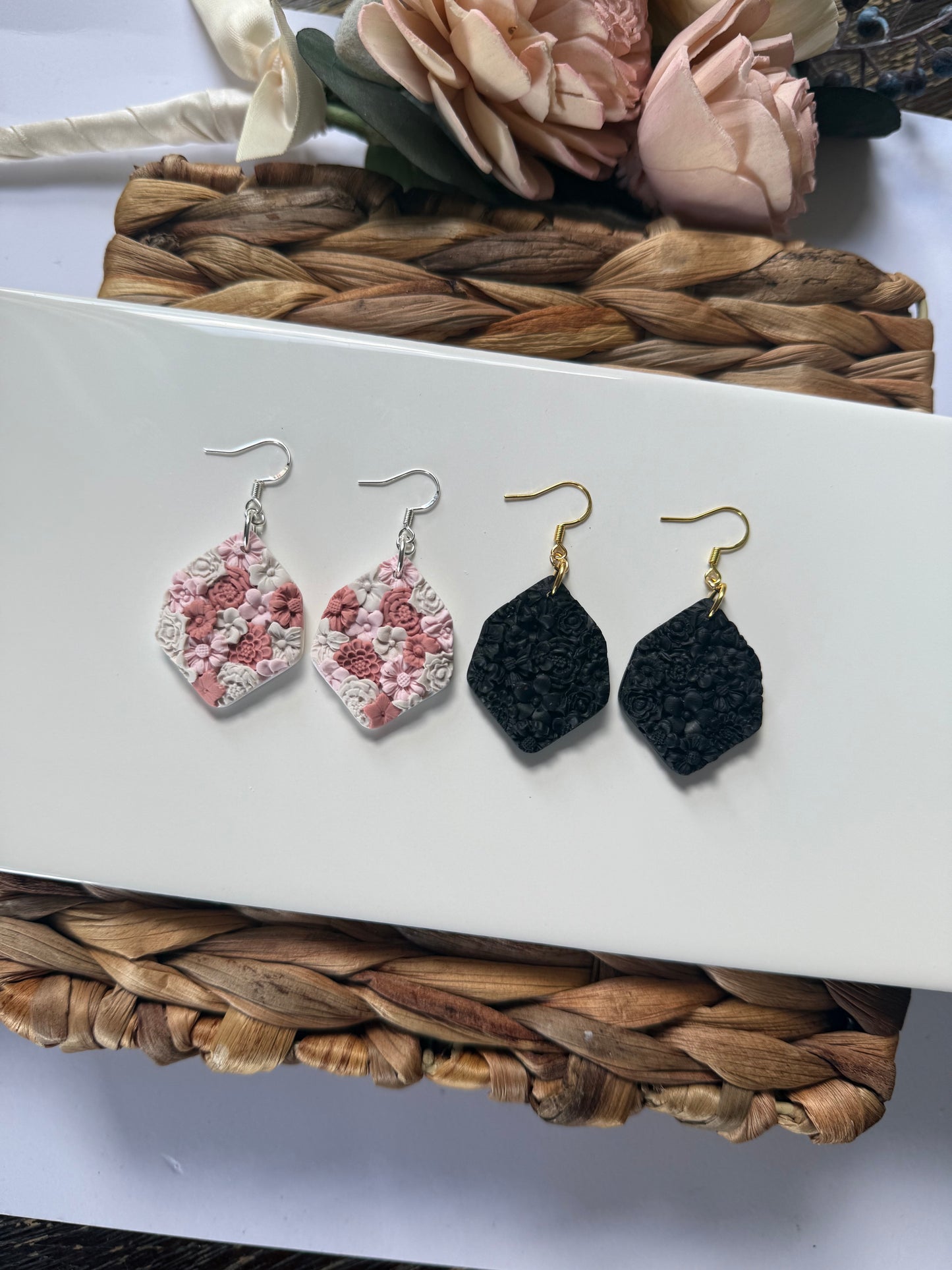 Signature Floral Diamond Dangle